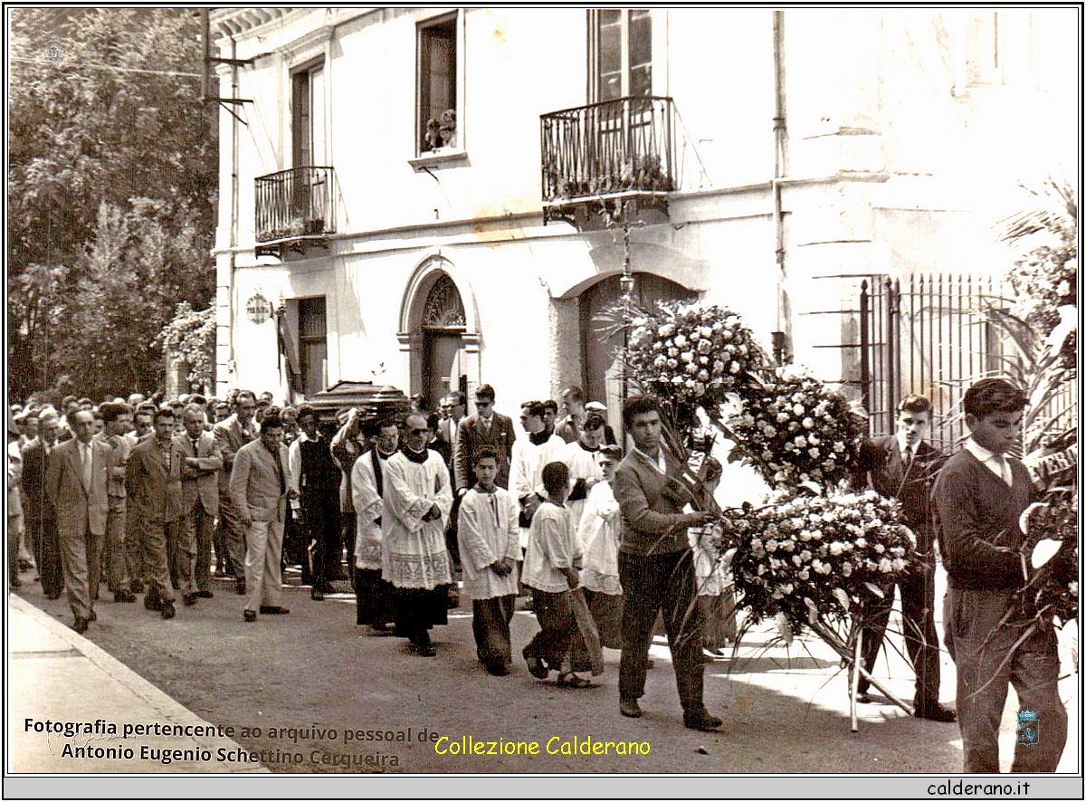 Funerale di Maria Lammoglia Schettino 12-09-1958.jpg