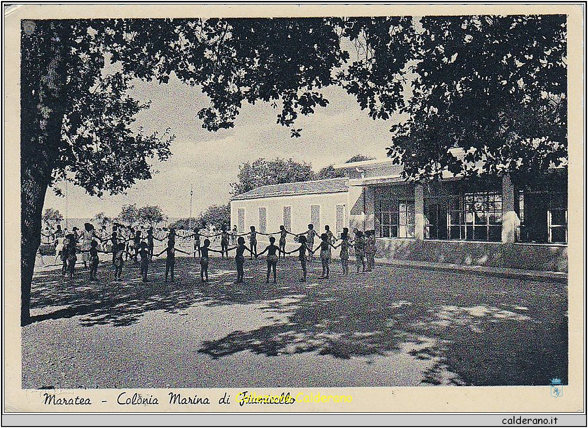 Colonia marina di Fiumicello - Cartolina del 1956 Ed. Ditta Filomena Mordente.jpg