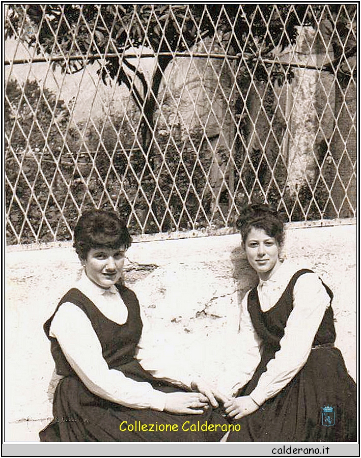 Maria Giuditta Garreffa e Vanna Villano - Festa di San Biagio 11-05-1963.jpg