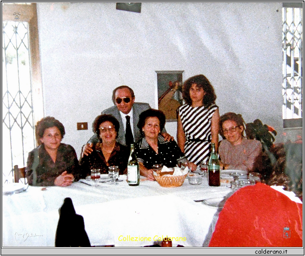 La Moglie del Preside, Antonietta Burza, Petrocelli, Lidia D'Orlando, Paola Tancredi e Eliana Saltarelli - 1983..JPG