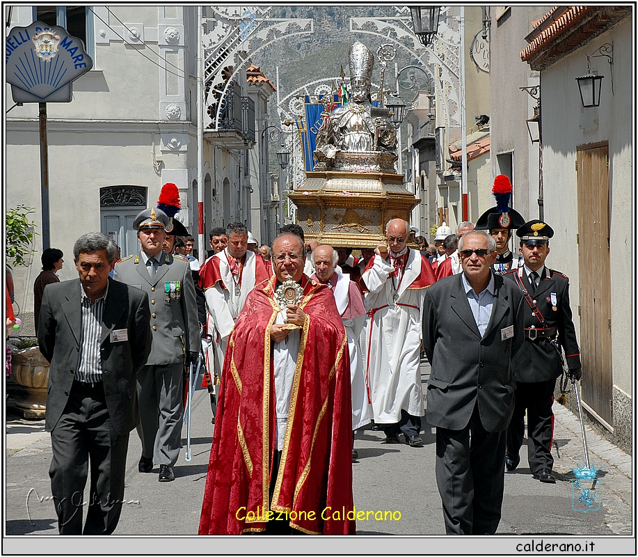 Pierino Trotta, Don Vincenzo Iacovino e Toto' Manfredi a San Biagio - Maggio 2007.jpg