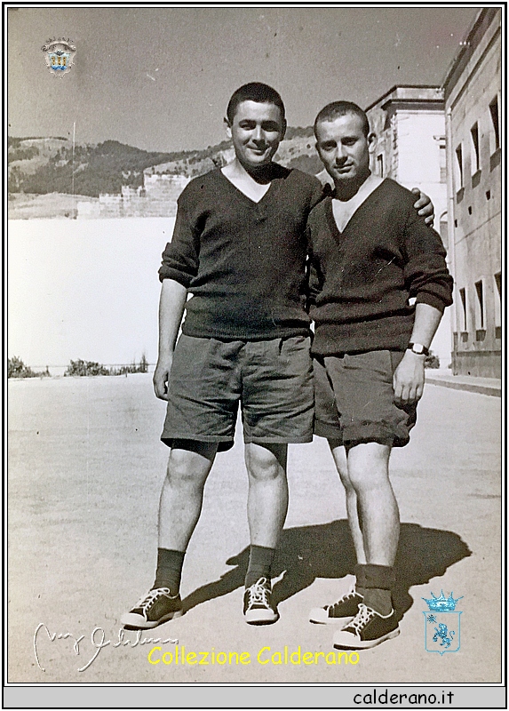 Antonio Panza e Umberto Bosone - Trapani 1 luglio 1964.JPG