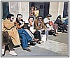 Ciccillo, Umberto, Toto' ed Ettore mangiando il gelato.JPG