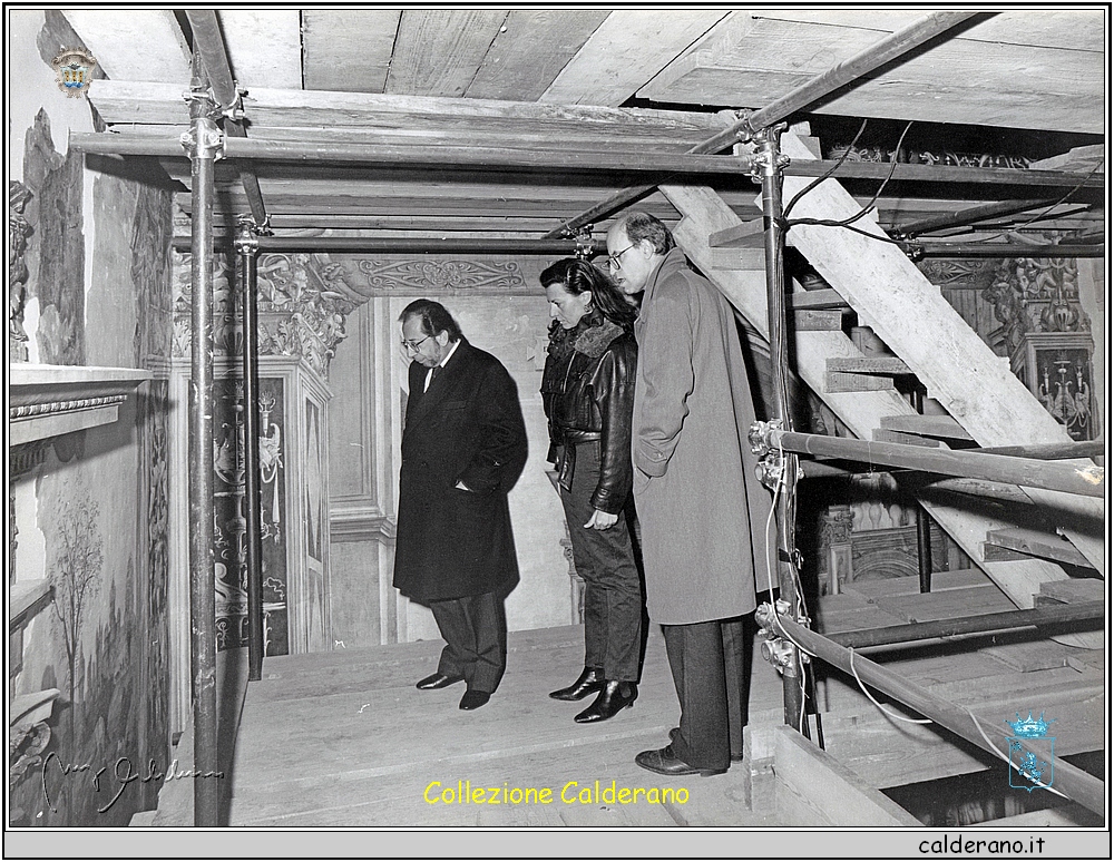 Francesco Sisinni nel cantiere di restauro a Roma.jpeg