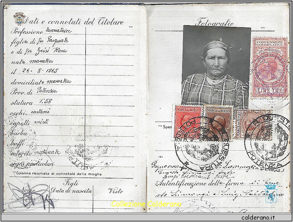 Passaporto di Teresa Lammoglia.jpg