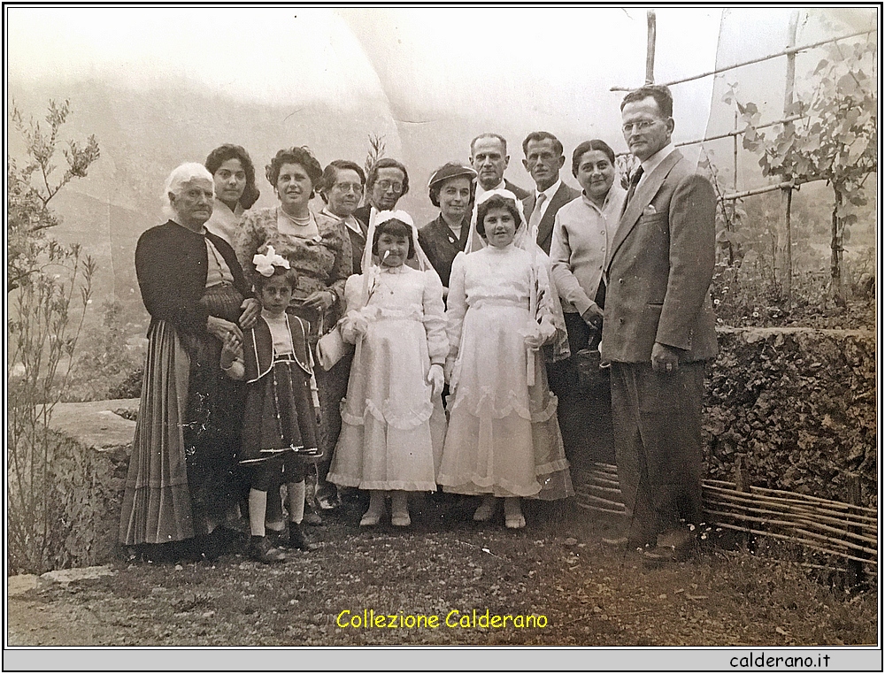 Prima Comunione di Luciana e Cristina D'Orlando - maggio 1957.jpg