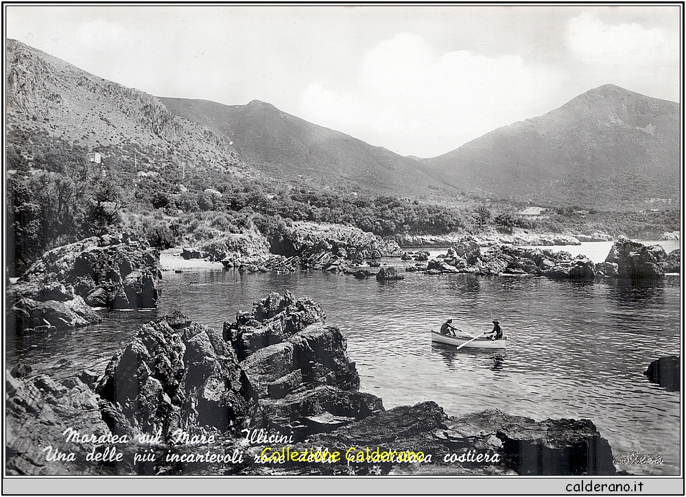 Maratea sul mare - Ilicini - Una delle pi incantevoli zone della paradisiaca costiera - Cartolina.jpeg