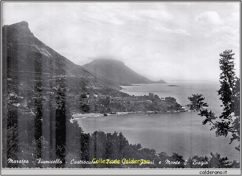 Fiumicello, Castrocucco, Isola Santojanni e Monte San Biagio - Cartolina.jpeg