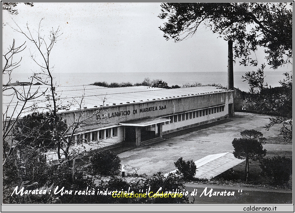 Maratea - Una realta' industriale - Il Lanificio di Maratea - Cartolina.jpeg