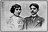 Maria Rita Di Filippo e il marito Gaetano Ciliberti, morto dopo 36 giorni dal matrimonio sull'Isonzo guerra 15-18 - 1915.jpg