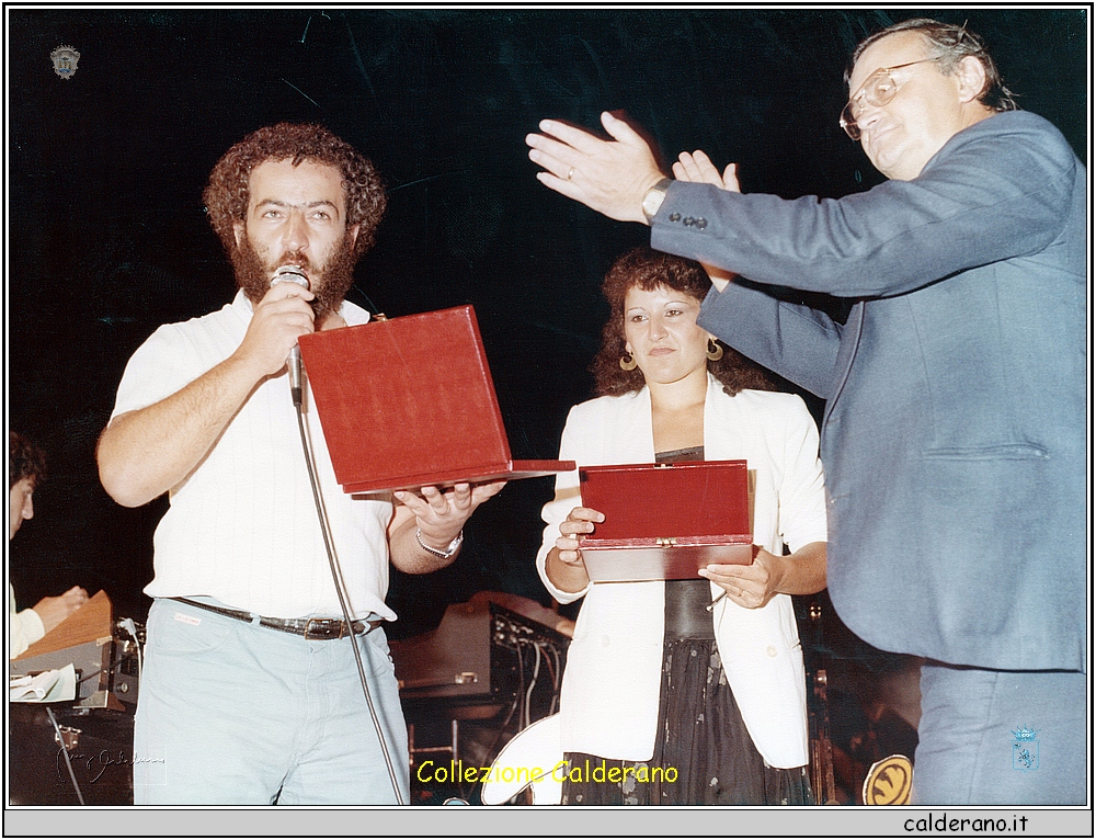 Domenico Sarsale, Rosa Di Trani e Mimmo Saverio Romei 22-08-1983 4.jpeg