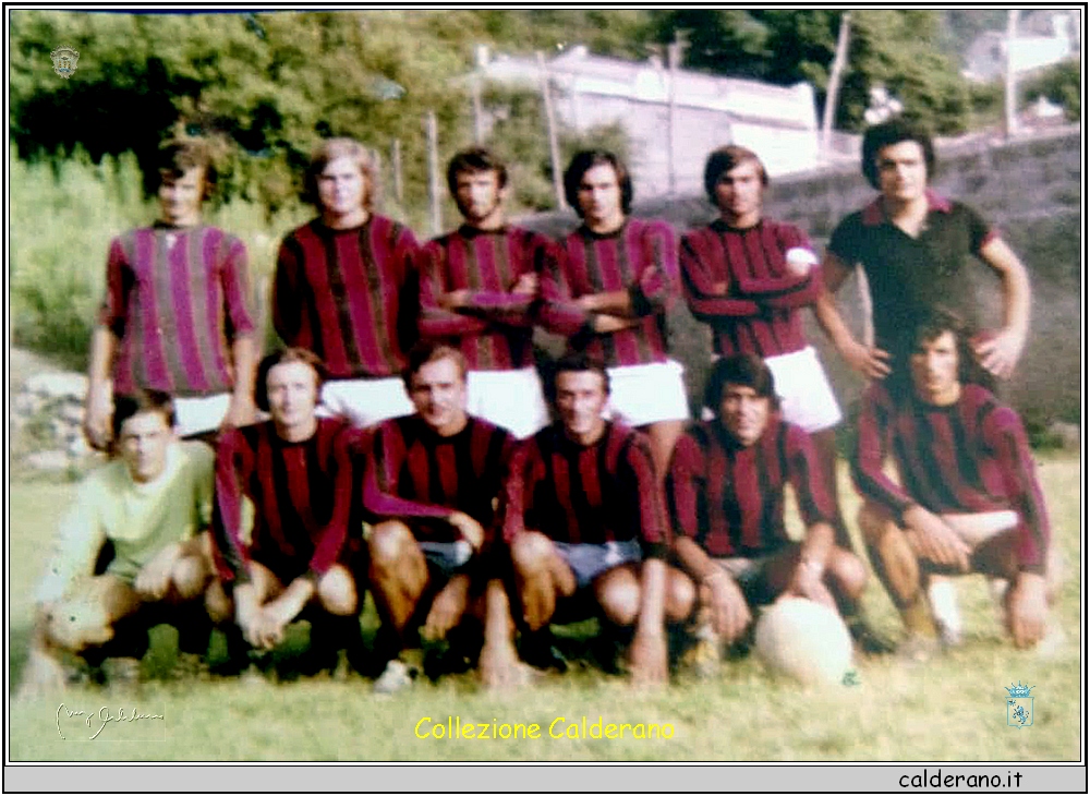 Marina calcio anno 1971 Martino, Trombino, Fulco, Torino, Torino, Palermo, Trotta, ------, Macri', Longo, Trotta e Martino.jpg