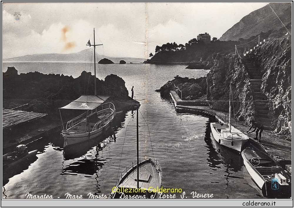 Mare Morto, Darsena e Torre Santavenere - Cartolina.jpeg