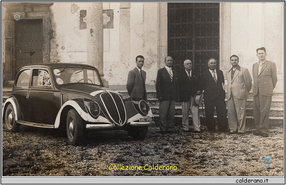 L'Ing Luongo, Saverio Lemmo, Biagio Vitolo, Autista e Ing Schettino al Castello.jpeg