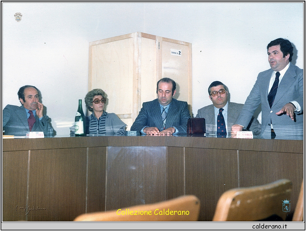 Biagio Vitolo, Maria Cernicchiaro, Arnaldo Schettino, Domenico Limondi e Francesco Gambardella 23-10-1976.jpeg