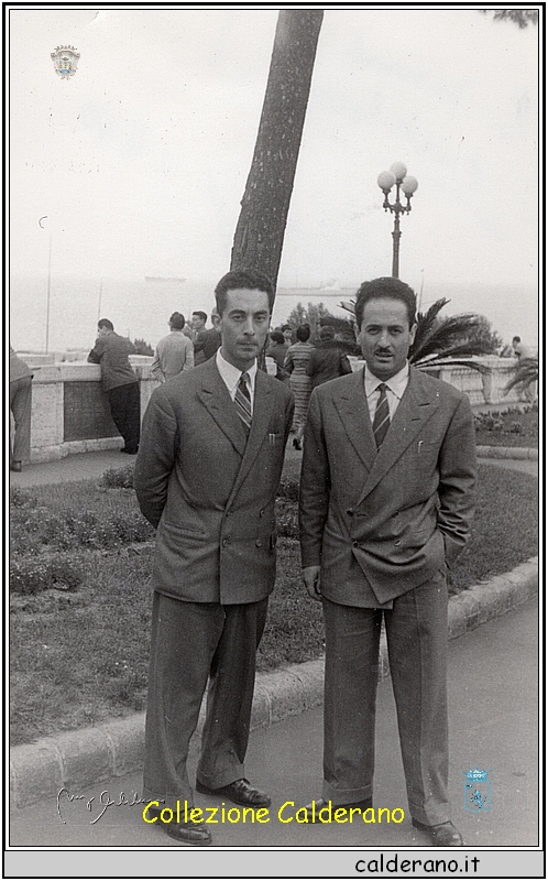 Francesco Brando - Ciccillo 'i Patruni - e Biagio Vitolo 1950.jpeg