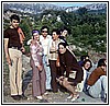 Carmelina Mazzeo, Assuntina Avigliano, Rosa Liberatore, Liliana Maestri e Liliana Colacolpe al campo sportivo 1971.jpeg