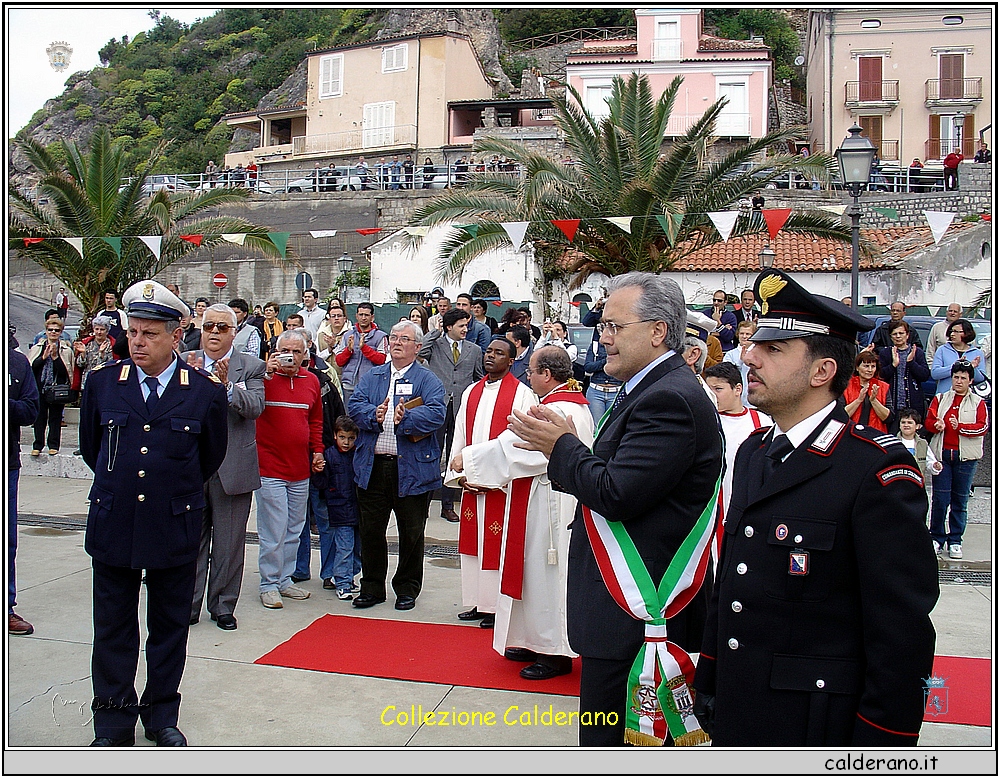 San Biagio 1 maggio 2004 al Porto con Giuseppe Schettino Sindaco.jpg