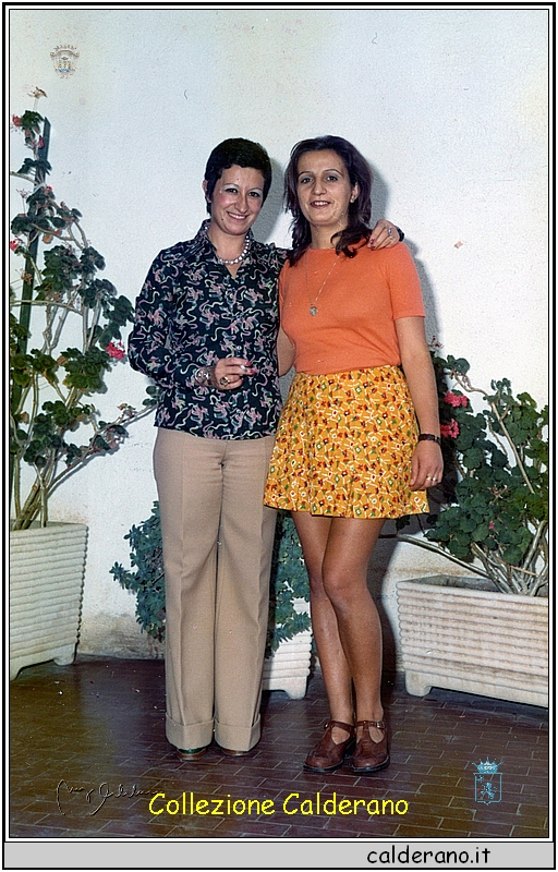 Carmelina Mazzeo e Paola Alagia 6 Ottobre 1974.jpeg