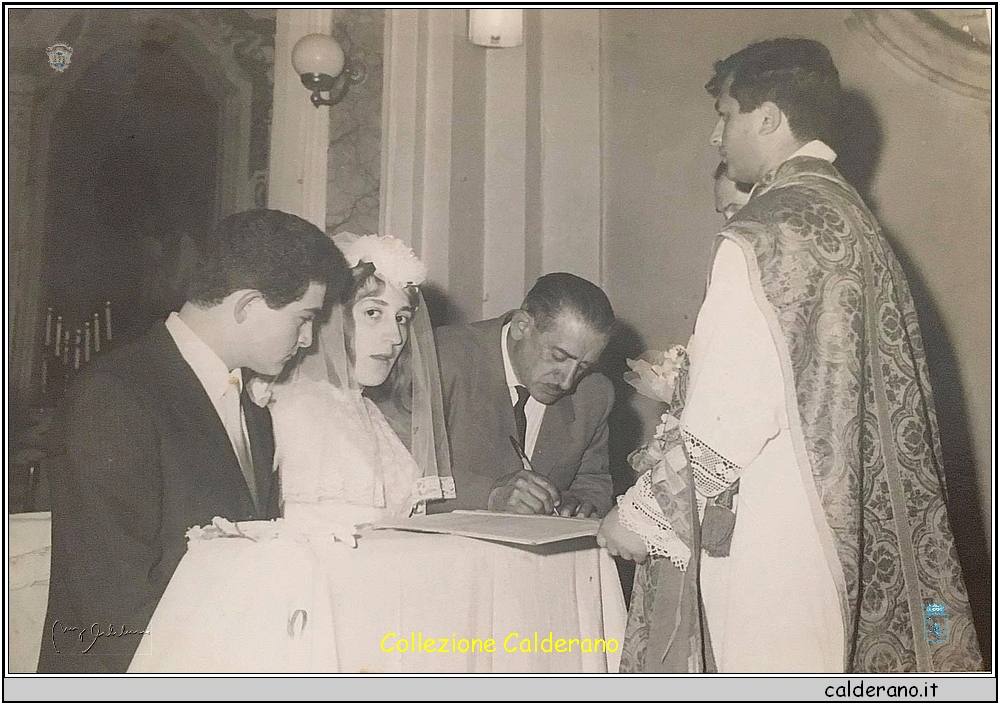 Firma del testimone Biagio Maimone al matrimonio di Mario Niglio e Maria Teresa Gambardella 1966.jpg