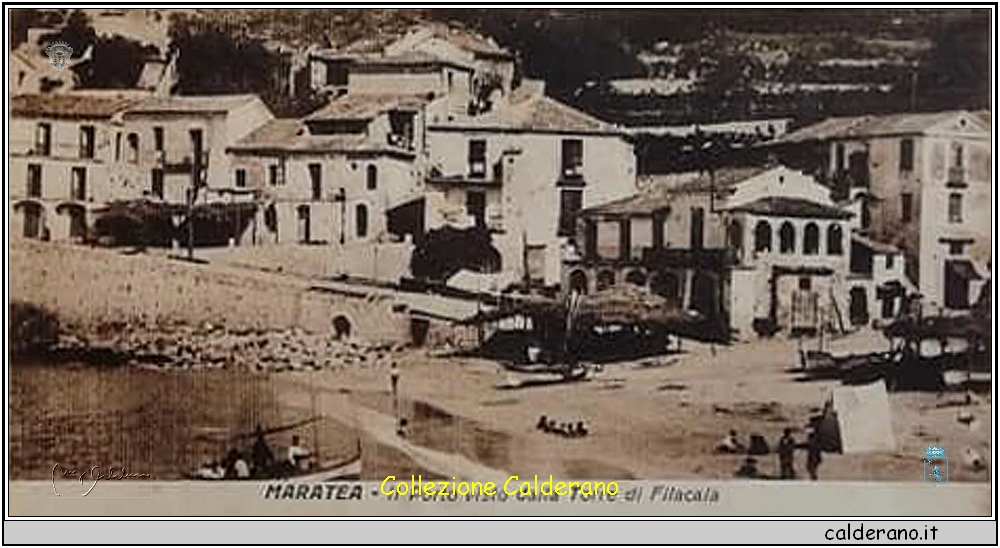 Il Porto visto dalla Torre Filocaia anno 1904 - Cartolina.JPG