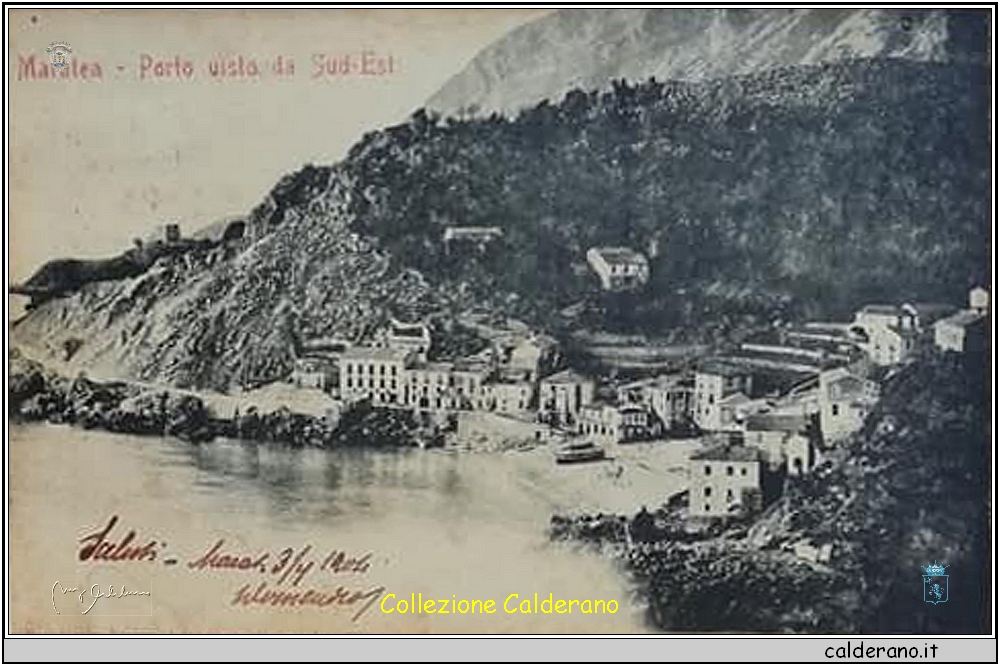 Porto visto da Sud-Est anno 1904 - Cartolina.jpg