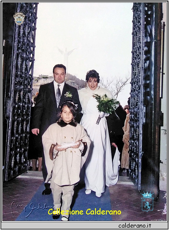 Franco Limongi e Teresa Maimone con la piccola Marina Cauteruccio..jpg