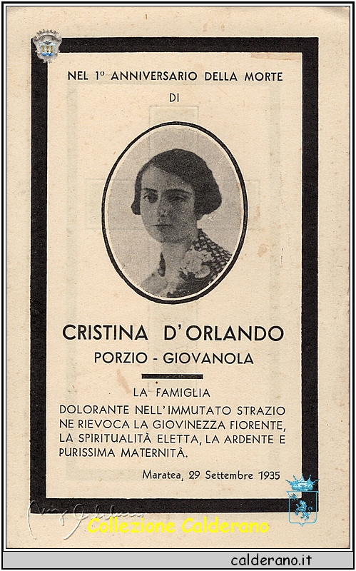 1934 Cristina D'Orlando Porzio Giovanola.jpeg