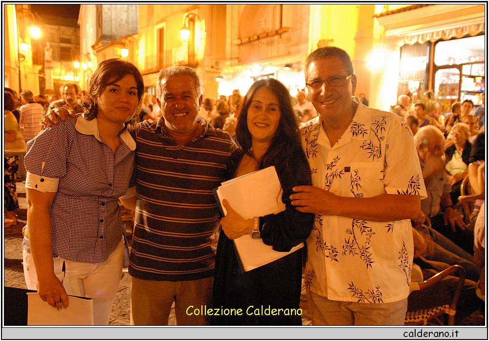 Maria e Pierluigi Cerrato, Marirosa Schettino e Aldo Castaldo 2009.JPG