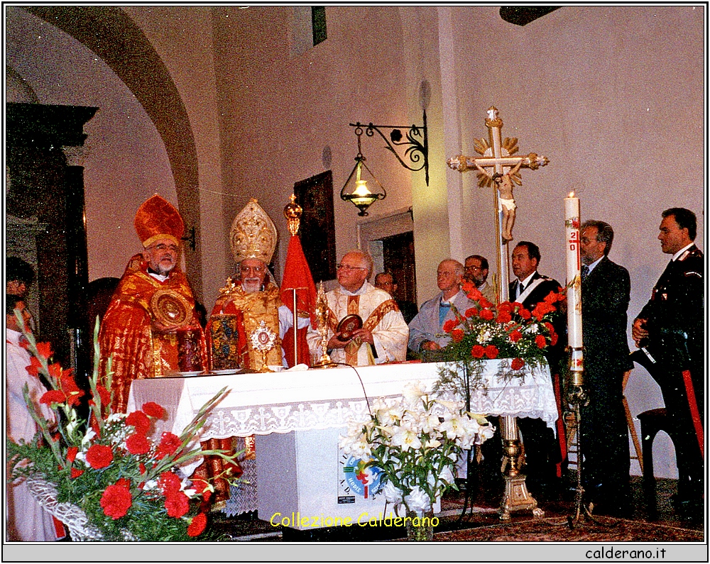 Mons Borghossion, Patriarca Nerses Bedros XIX e Padre Gennaro - 2001.jpg