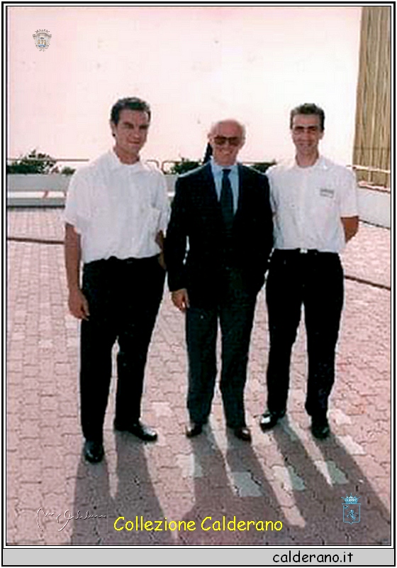 Emiliano Polisciano, Arrigo Sacchi e Franco Iaria - Settembre 1994.jpg