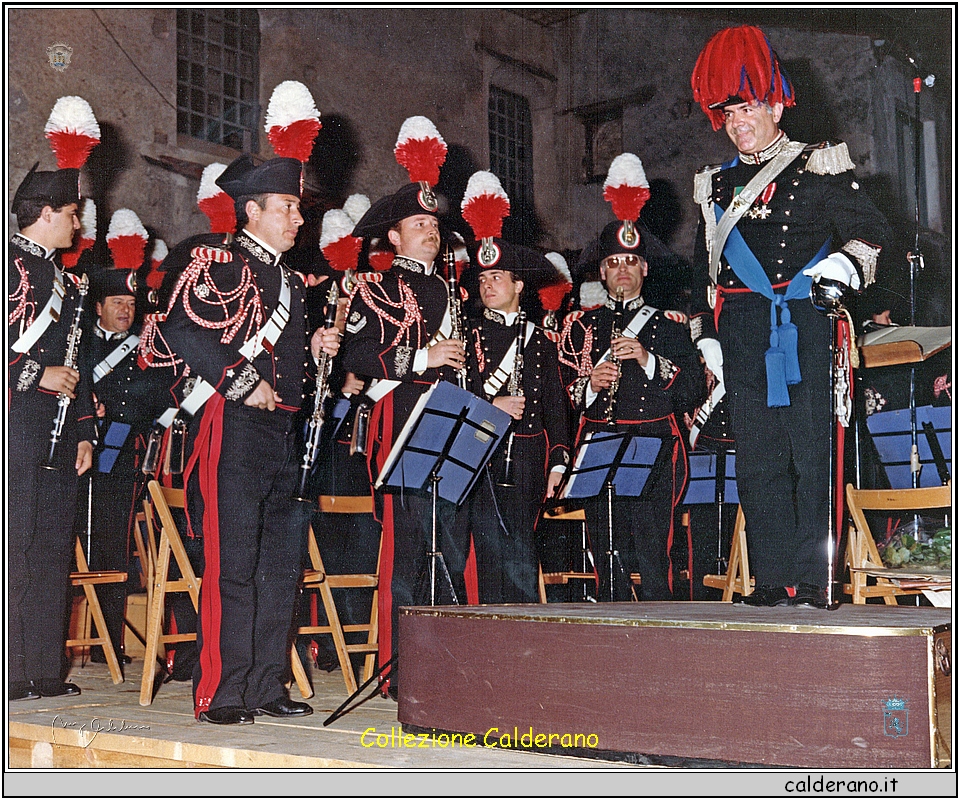 Il Maestro Vinzenzo Borgia della Banda dell'Arma dei Carabinieri - Festa di San Biagio 1982 5.jpeg