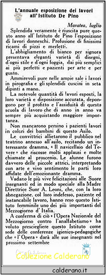 Annuale esposizione dei lavori all'Istituto De Pino - 1924.jpg