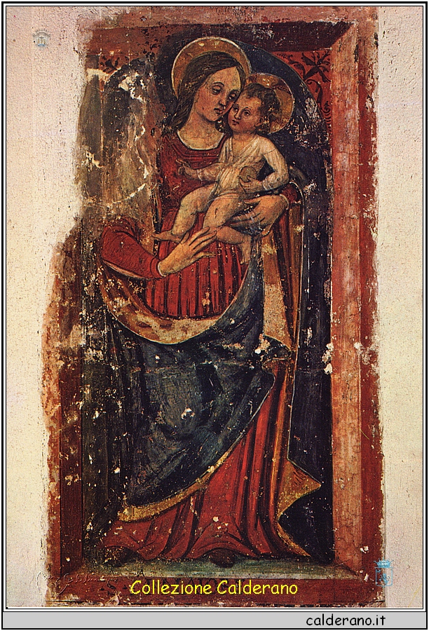 Affresco del 1400 nella Basilica - Santuario di S.Biagio -Cartolina Ed. del Santuario di S.Biagio.jpeg