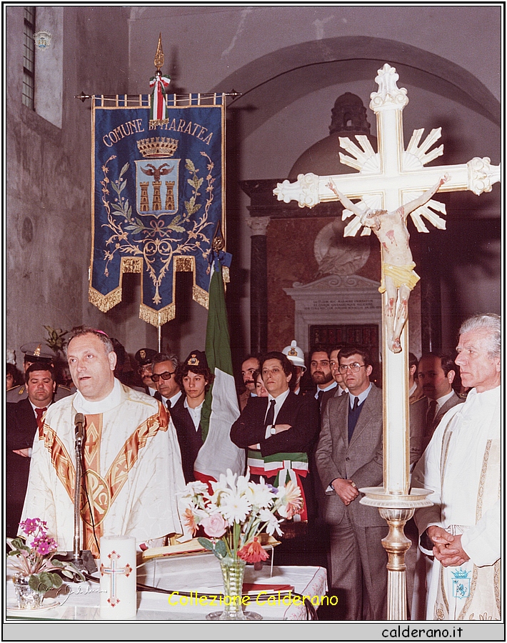 Il Vescovo Gerardo Pierro - Festa di San Biagio 1982 16.jpeg