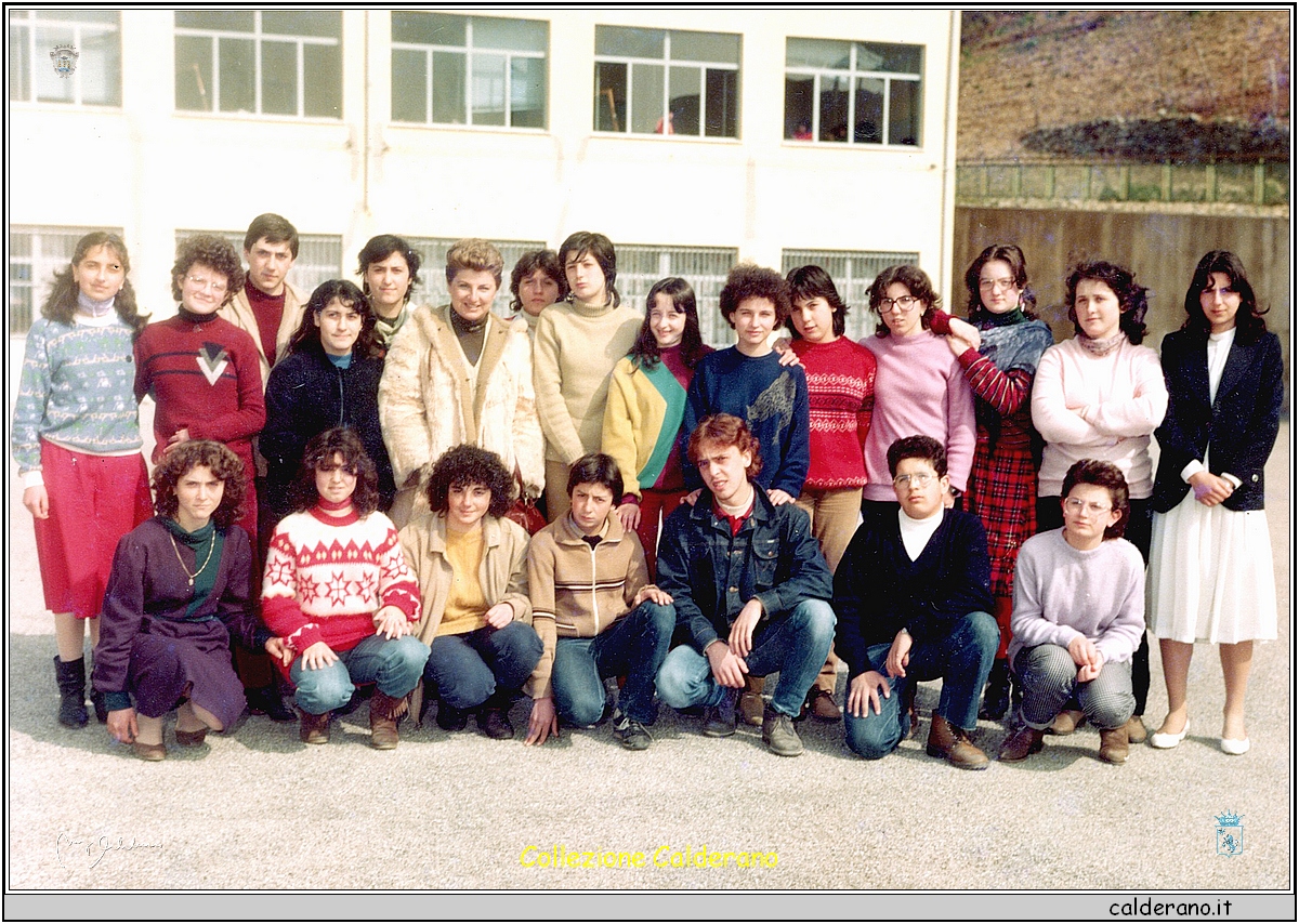 Maria Immacolata Labanchi al Magistrale di Lagonegro 1980-81.jpg