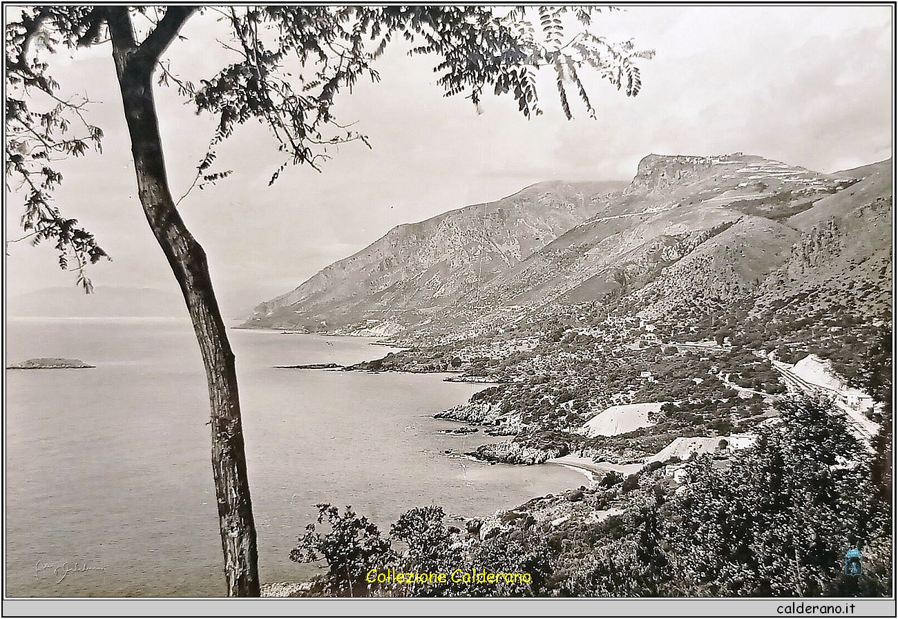 Marina di Maratea - Cartolina A 11007 Ediz. Rocco Palermo - Bar - Tabacchi 1961.jpg