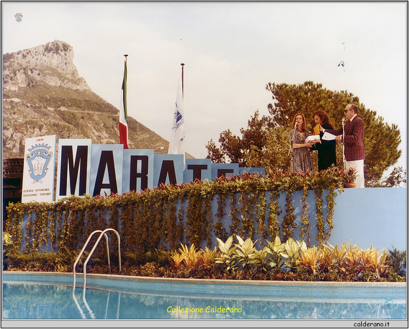 Giuliana De Sio, Maria Rosaria Omaggio e Lello Bersani 1 - Premio Maratea 1983.jpg