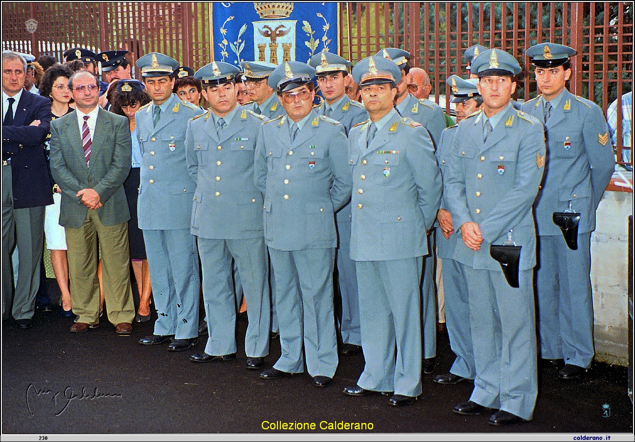 Inaugurazione caserma della Guardia di Finanza - luglio 1990 09.jpg