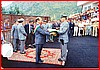 Inaugurazione della caserma della Guardia di Finanza con il Sindaco Antonio Brando - luglio 1990 06.jpg