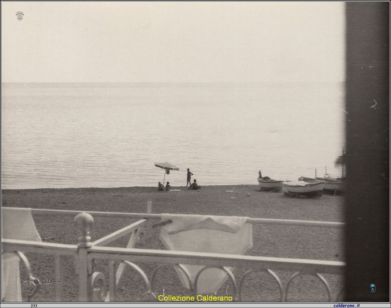 La spiaggia del Porto dal balcone.jpg