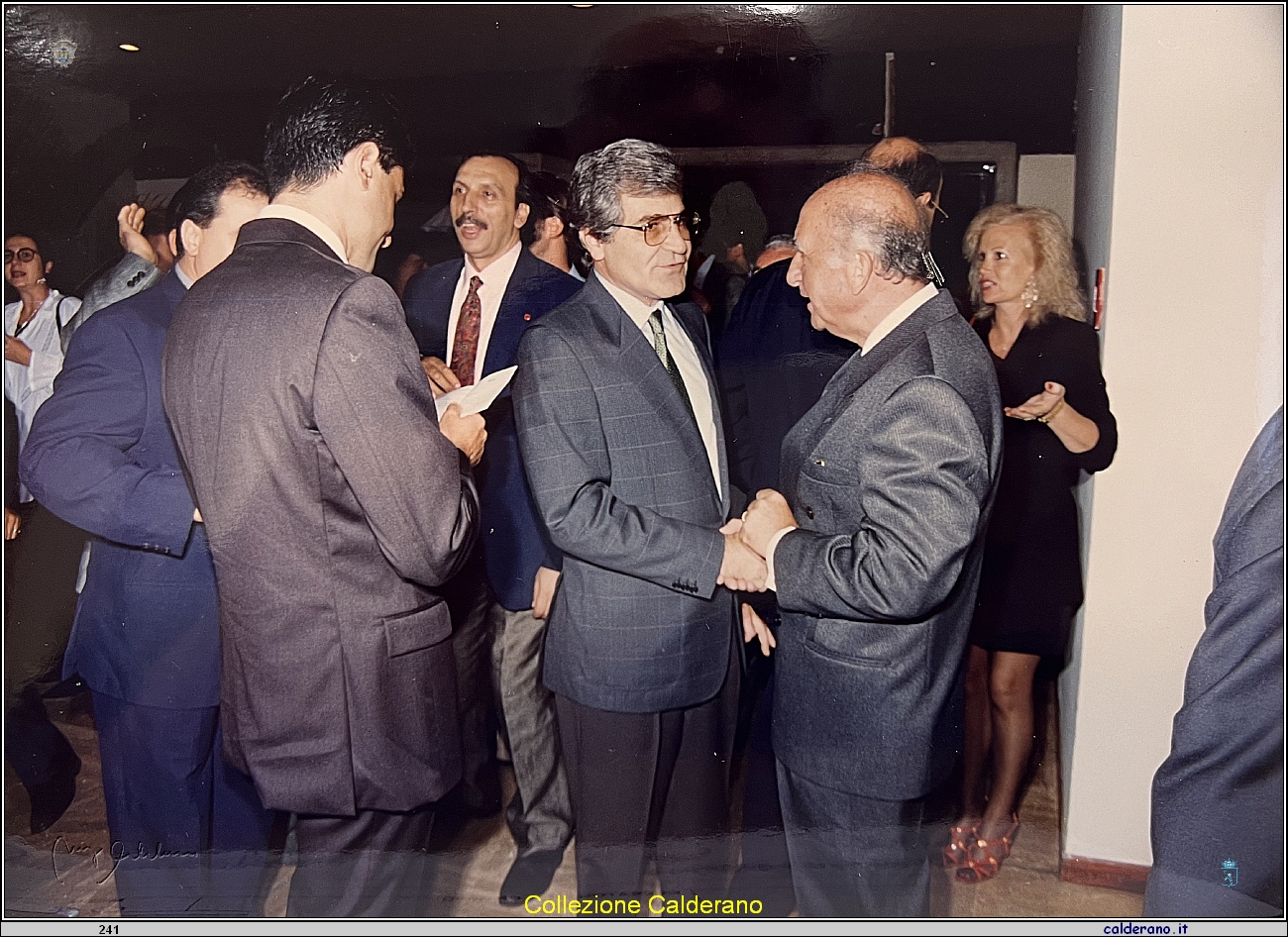 Sottosegretario del governo Italiano e Biagio Ignacchiti in Caracas.jpg